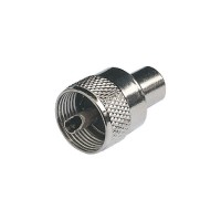 PL259 Aufdreh-Stecker für RG58 (lötfrei)