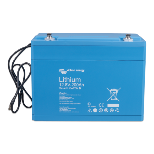 LiFePO4 Batterie 12,8V/200Ah-a Smart