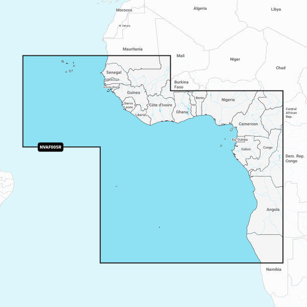 Garmin Navionics Vision+ Seekarte - Afrika (Regular)