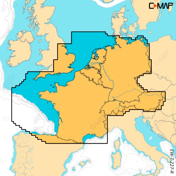 Reveal X Seekarte - Europa