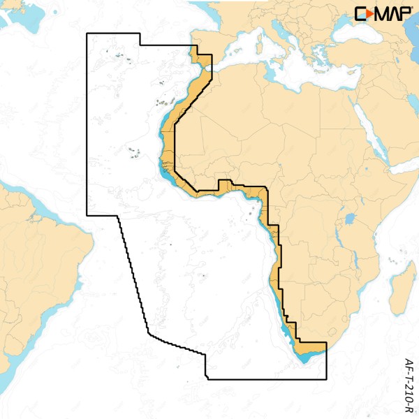 Reveal X Seekarte - Afrika